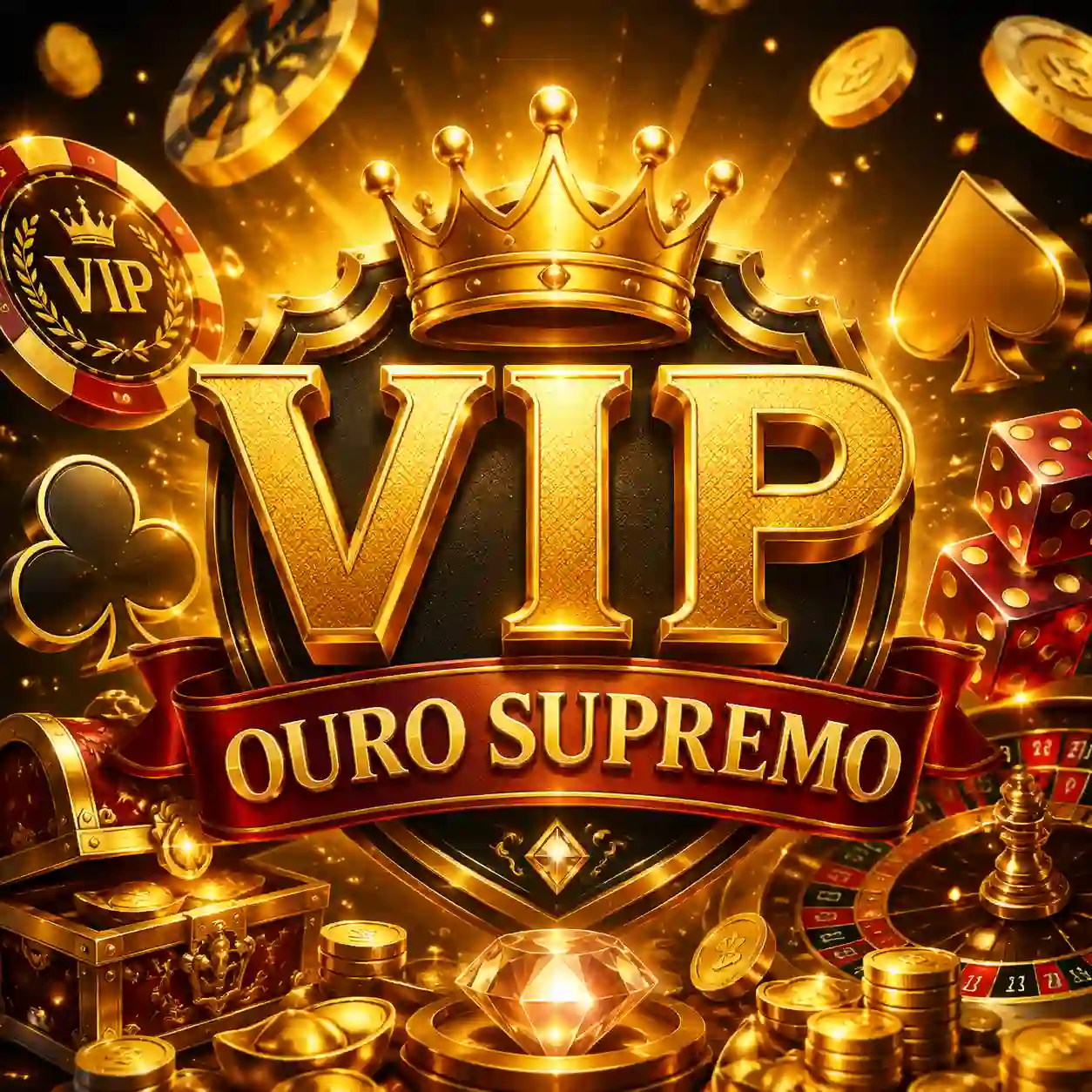 Selo dourado representando o nível Ouro intermediário do programa VIP